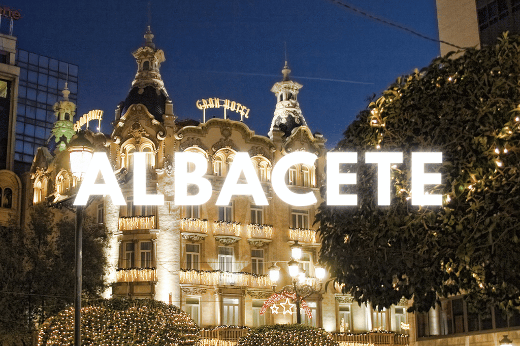 fotografia del gran hotel de Albacete